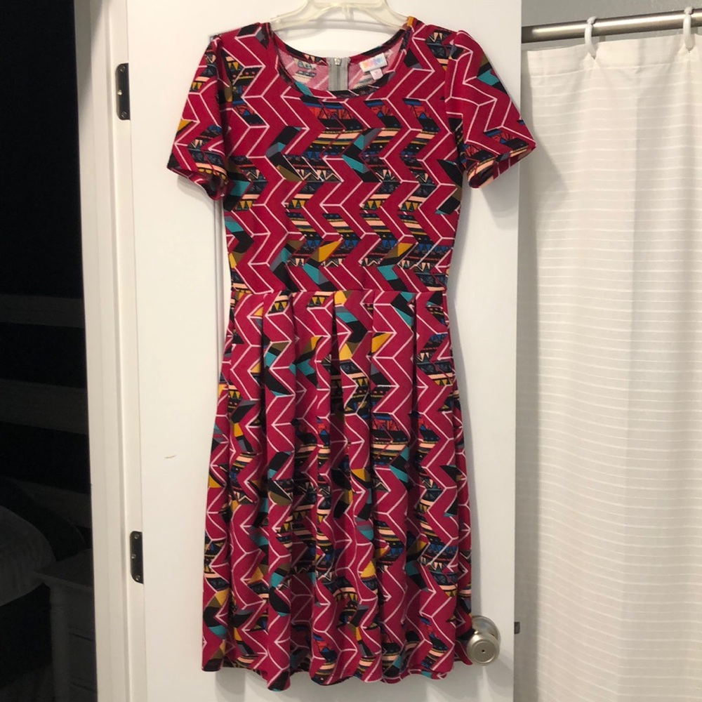 LulaRoe Short-Sleeved Dress